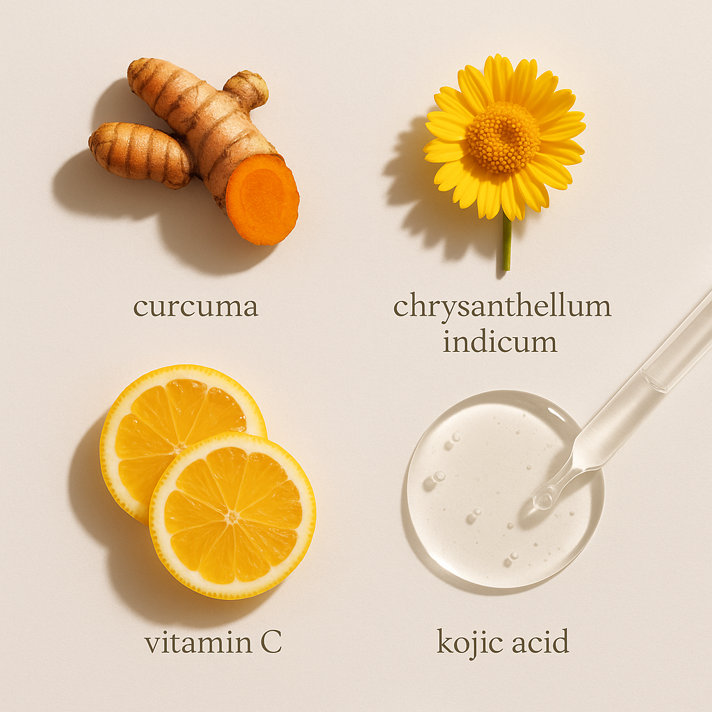 Routine éclat naturelle – Curcuma & extraits botaniques